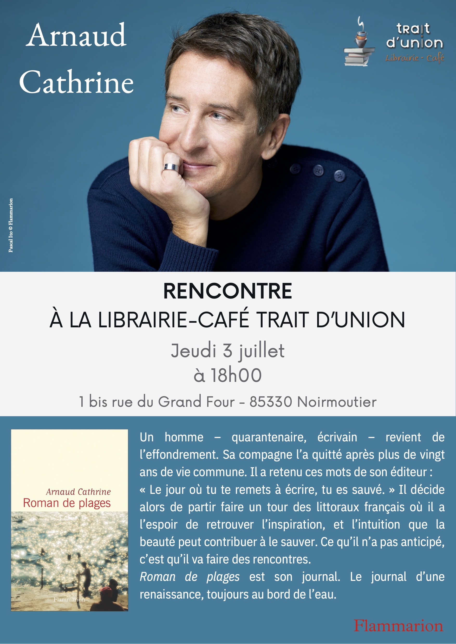 Affiche Arnaud Cathrine 3 juillet copie